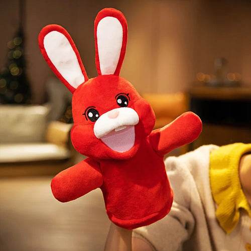 Adorable Kawaii Plush Hand Puppet - Donkey, Bunny & Unicorn Combo - ToylandEU