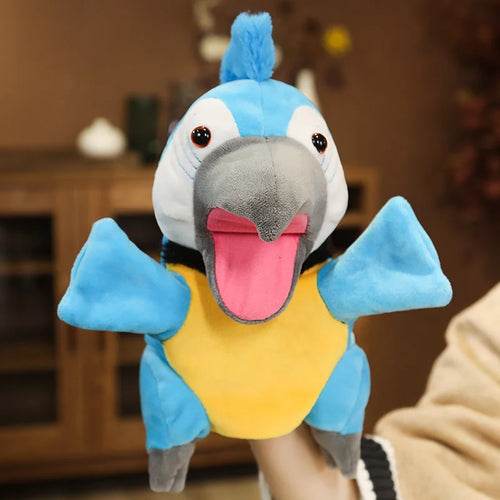 Adorable Kawaii Plush Hand Puppet - Donkey, Bunny & Unicorn Combo - ToylandEU