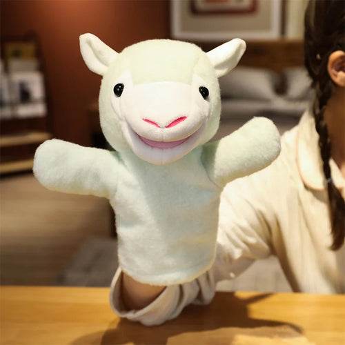 Adorable Kawaii Plush Hand Puppet - Donkey, Bunny & Unicorn Combo - ToylandEU