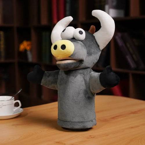Adorable Kawaii Plush Hand Puppet - Donkey, Bunny & Unicorn Combo - ToylandEU
