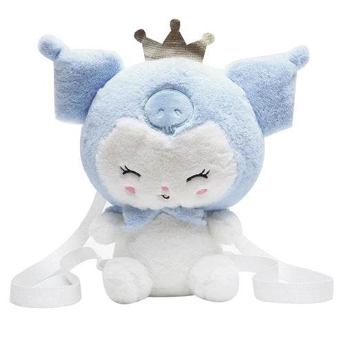 Adorable Kuromi Plush Crown Bag Toy - Soft Kawaii Stuffed Accessory - ToylandEU