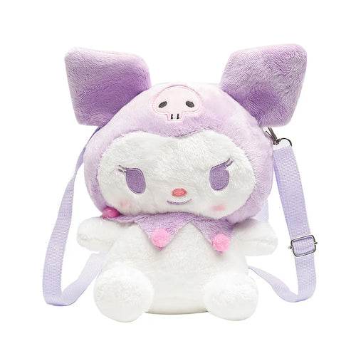 Adorable Kuromi Plush Crown Bag Toy - Soft Kawaii Stuffed Accessory - ToylandEU