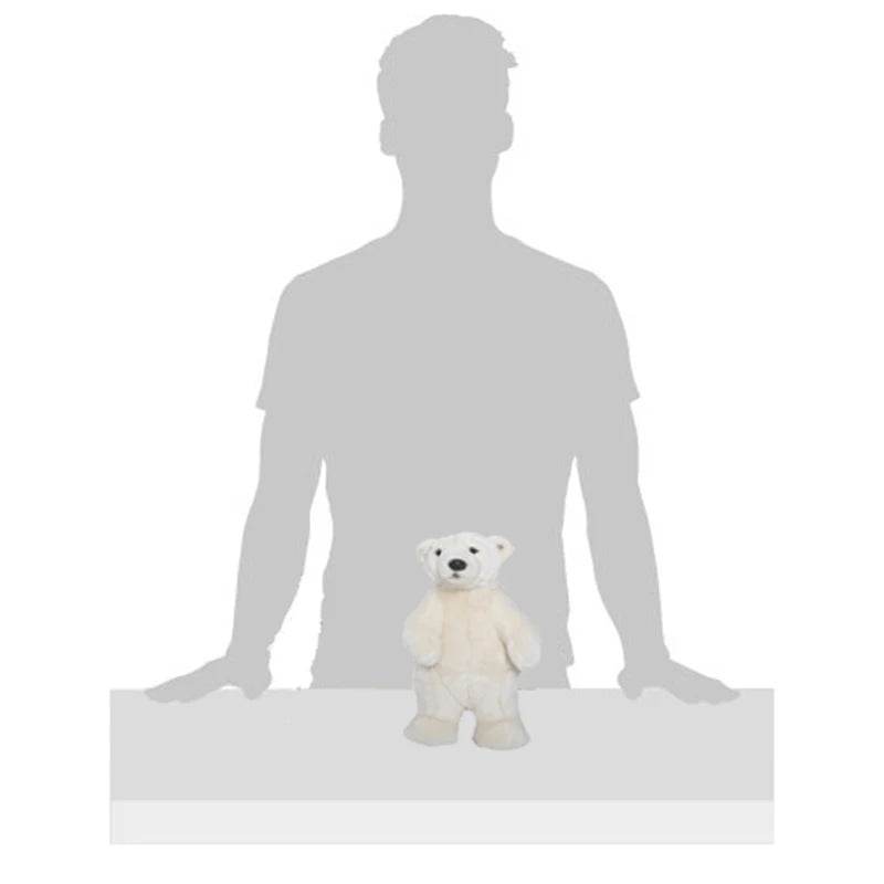 Adorable Lifelike White Polar Bear Plush Toy for Kids' Rooms - ToylandEU