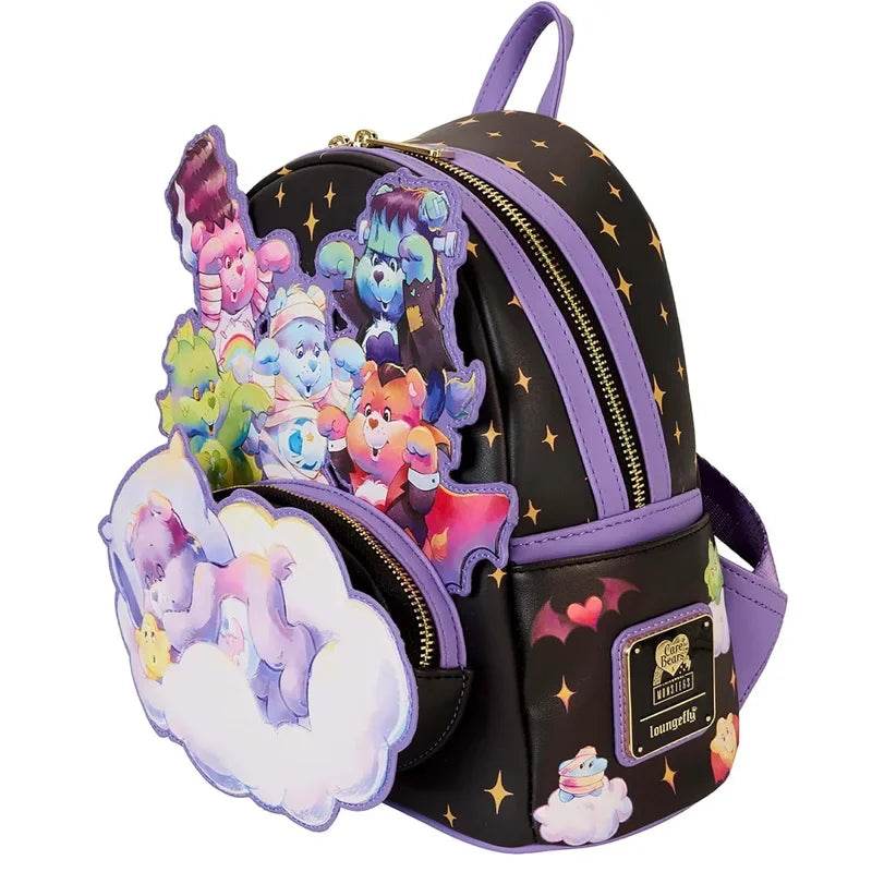 Adorable Mini Backpack Scary Dreams Care Bears Universal Monsters Design For Teens 14 Plus Unisex - ToylandEU