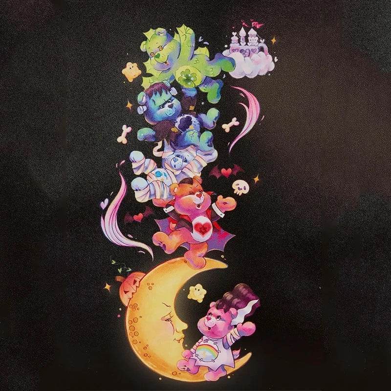 Adorable Mini Backpack Scary Dreams Care Bears Universal Monsters Design For Teens 14 Plus Unisex - ToylandEU