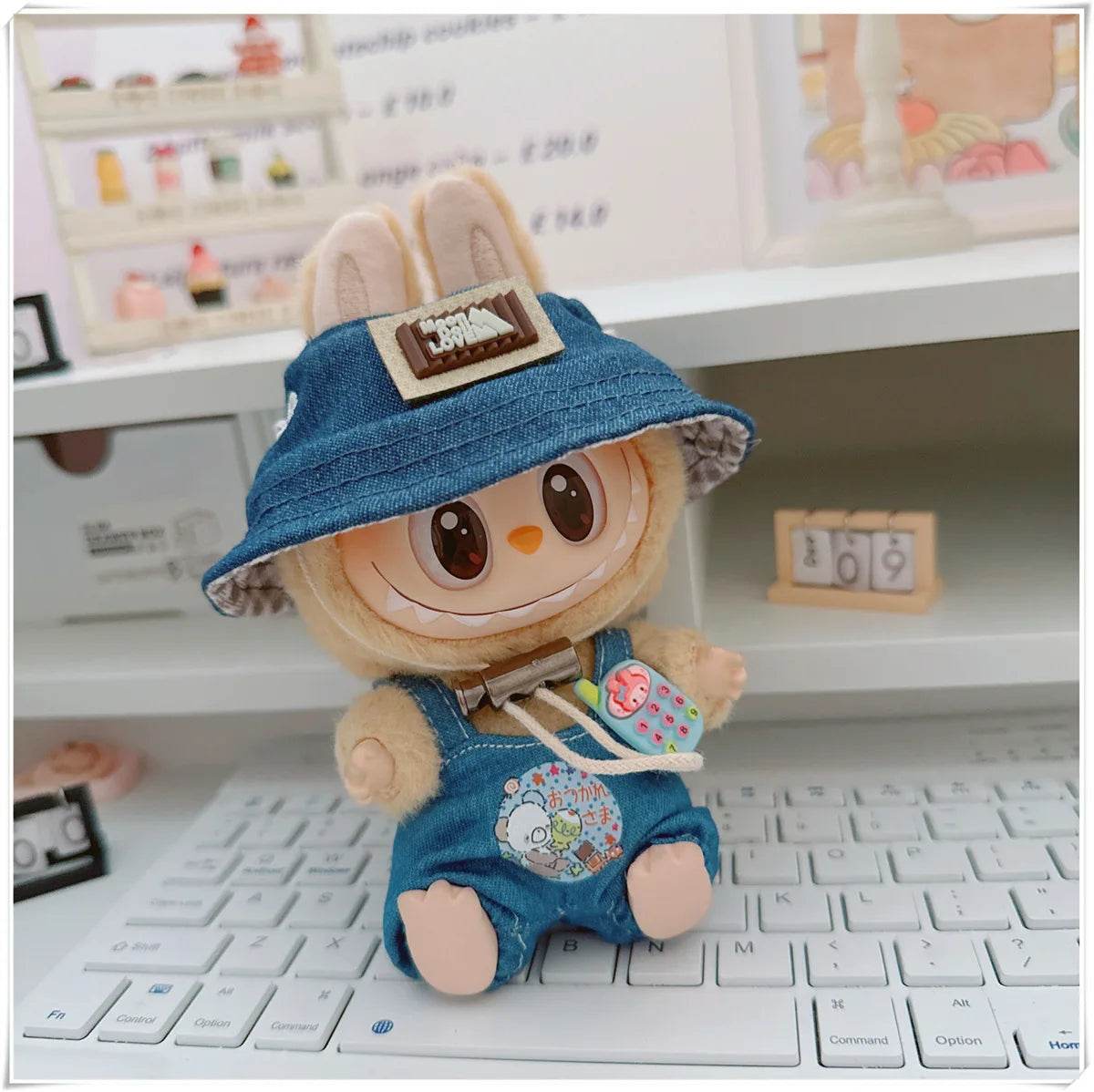 Adorable Mini Doll Clothing Set with Cute Hats and Shoes for 17cm Labubu Dolls - ToylandEU