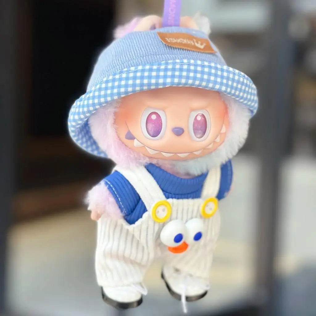 Adorable Mini Dress Set for 17 cm Labubu Dolls Featuring Summer Vacation Style for Kids and Doll Collectors - ToylandEU