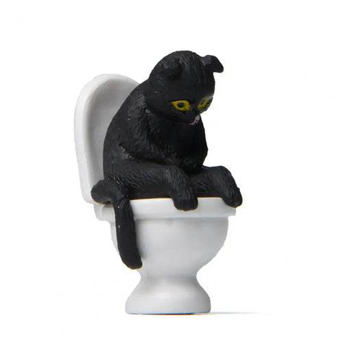 Adorable Mini PVC Cat Figurine for Kids' Learning & Home Décor - ToylandEU