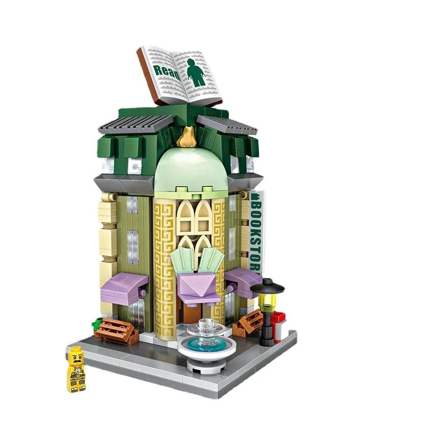 Adorable Mini Street Store Building Blocks - Educational Fun for Kids - ToylandEU