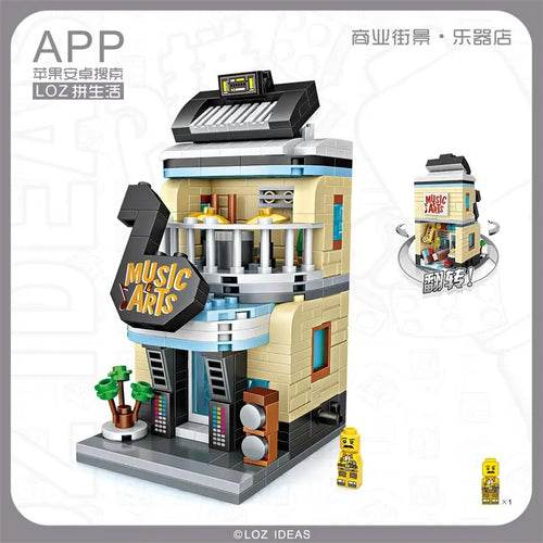 Adorable Mini Street Store Building Blocks - Educational Fun for Kids - ToylandEU