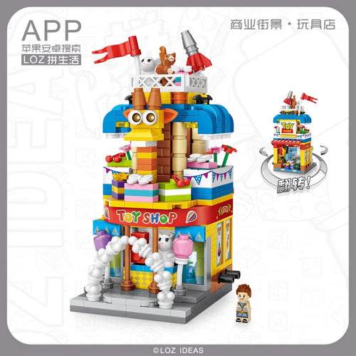 Adorable Mini Street Store Building Blocks - Educational Fun for Kids - ToylandEU