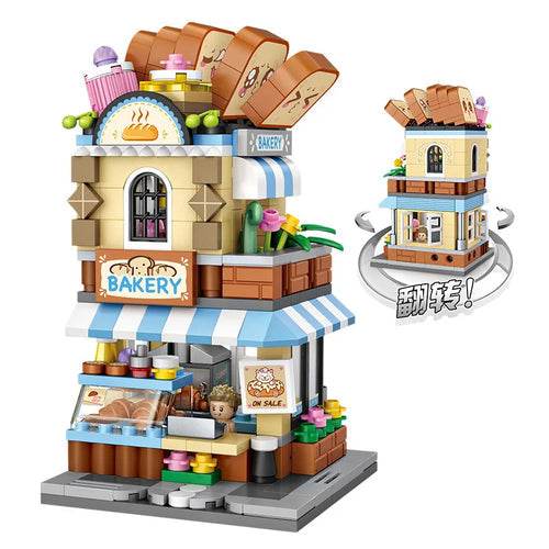 Adorable Mini Street Store Building Blocks - Educational Fun for Kids - ToylandEU