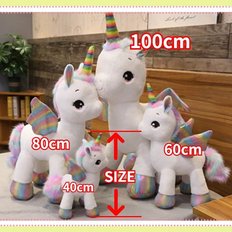 Adorable Pink Unicorn Plush Toy - Soft Cuddly Companion for All Ages - ToylandEU