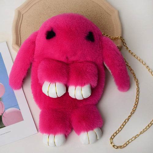 Adorable Plush Bunny Crossbody Bag for Stylish Girls - ToylandEU