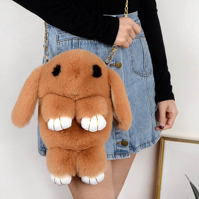 Adorable Plush Bunny Crossbody Bag for Stylish Girls - ToylandEU