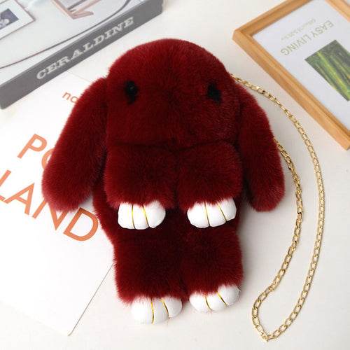 Adorable Plush Bunny Crossbody Bag for Stylish Girls - ToylandEU