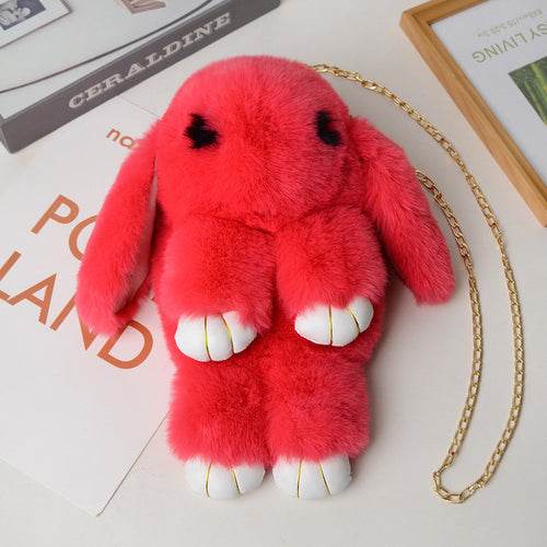 Adorable Plush Bunny Crossbody Bag for Stylish Girls - ToylandEU
