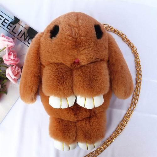 Adorable Plush Bunny Crossbody Bag for Stylish Girls - ToylandEU