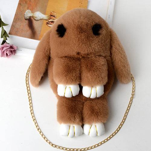 Adorable Plush Bunny Crossbody Bag for Stylish Girls - ToylandEU