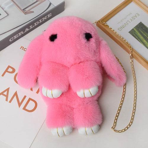 Adorable Plush Bunny Crossbody Bag for Stylish Girls - ToylandEU