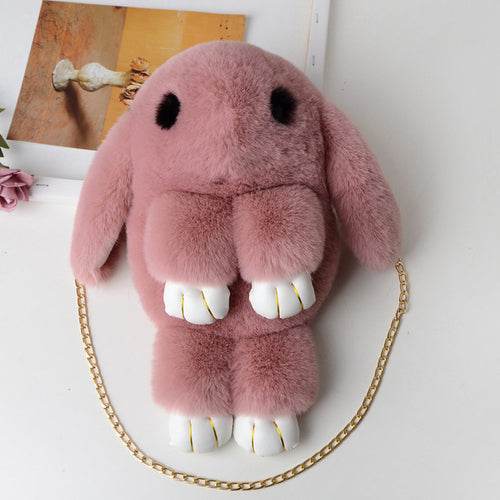 Adorable Plush Bunny Crossbody Bag for Stylish Girls - ToylandEU