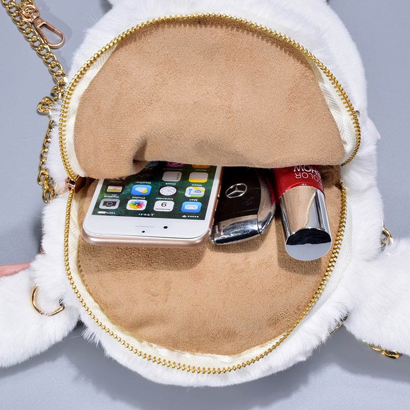 Adorable Plush Bunny Crossbody Bag for Stylish Girls - ToylandEU