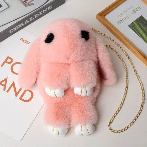 Adorable Plush Bunny Crossbody Bag for Stylish Girls - ToylandEU
