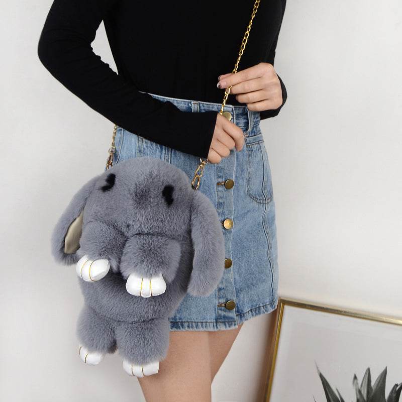 Adorable Plush Bunny Crossbody Bag for Stylish Girls - ToylandEU