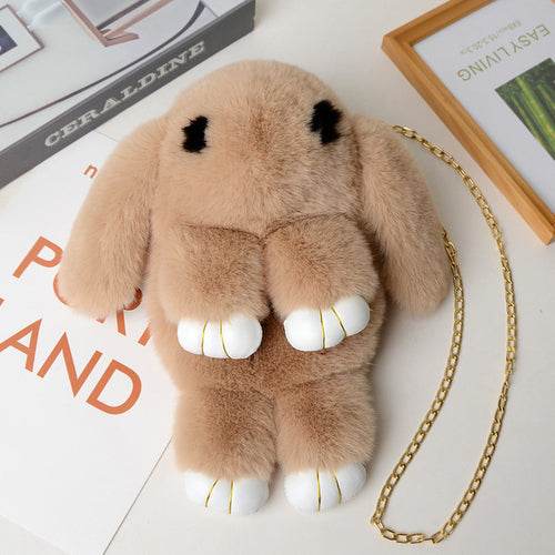 Adorable Plush Bunny Crossbody Bag for Stylish Girls - ToylandEU