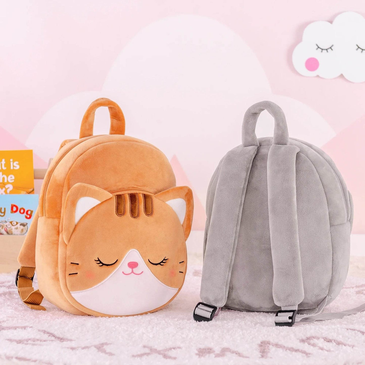 Adorable Plush Cat Backpack for Little Girls - Perfect Gift Idea! - ToylandEU