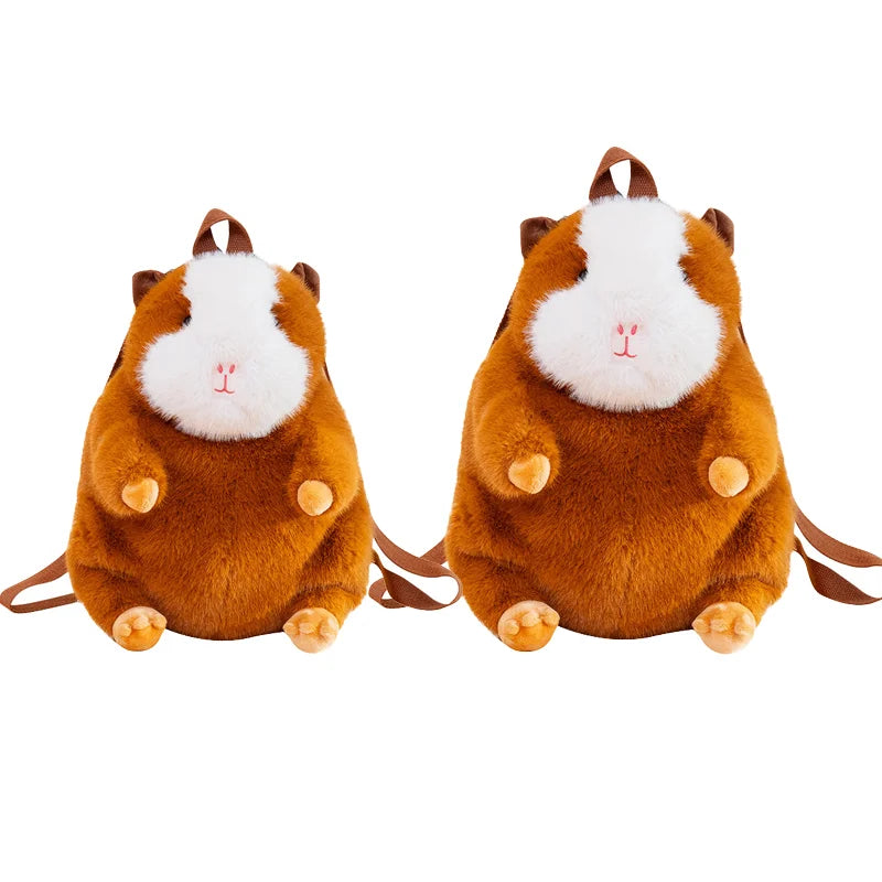 Adorable Plush Guinea Pig Backpack With Kawaii Soft Stuffed Design For Kids And Women - ToylandEU