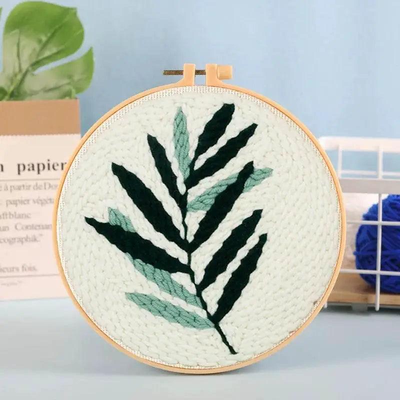  Adorable Punch Needle Embroidery Kit for Beginners - Soft Yarn Home Decor Craft Set -  ToylandEU™