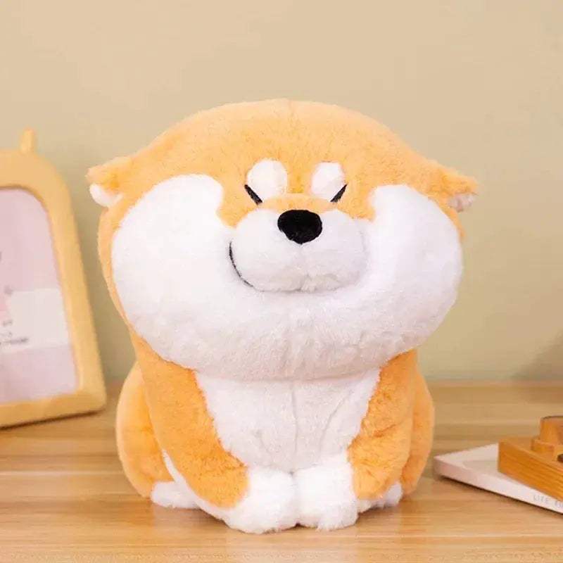 Adorable Shiba Inu Plush Throw Pillow Nap Cushion Toy - ToylandEU