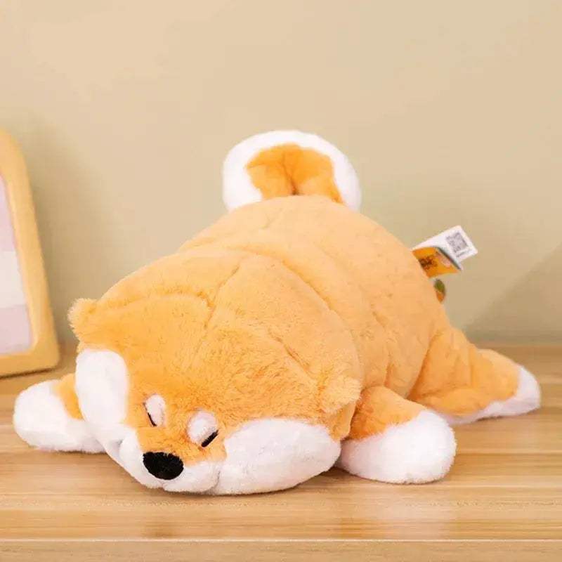 Adorable Shiba Inu Plush Throw Pillow Nap Cushion Toy - ToylandEU