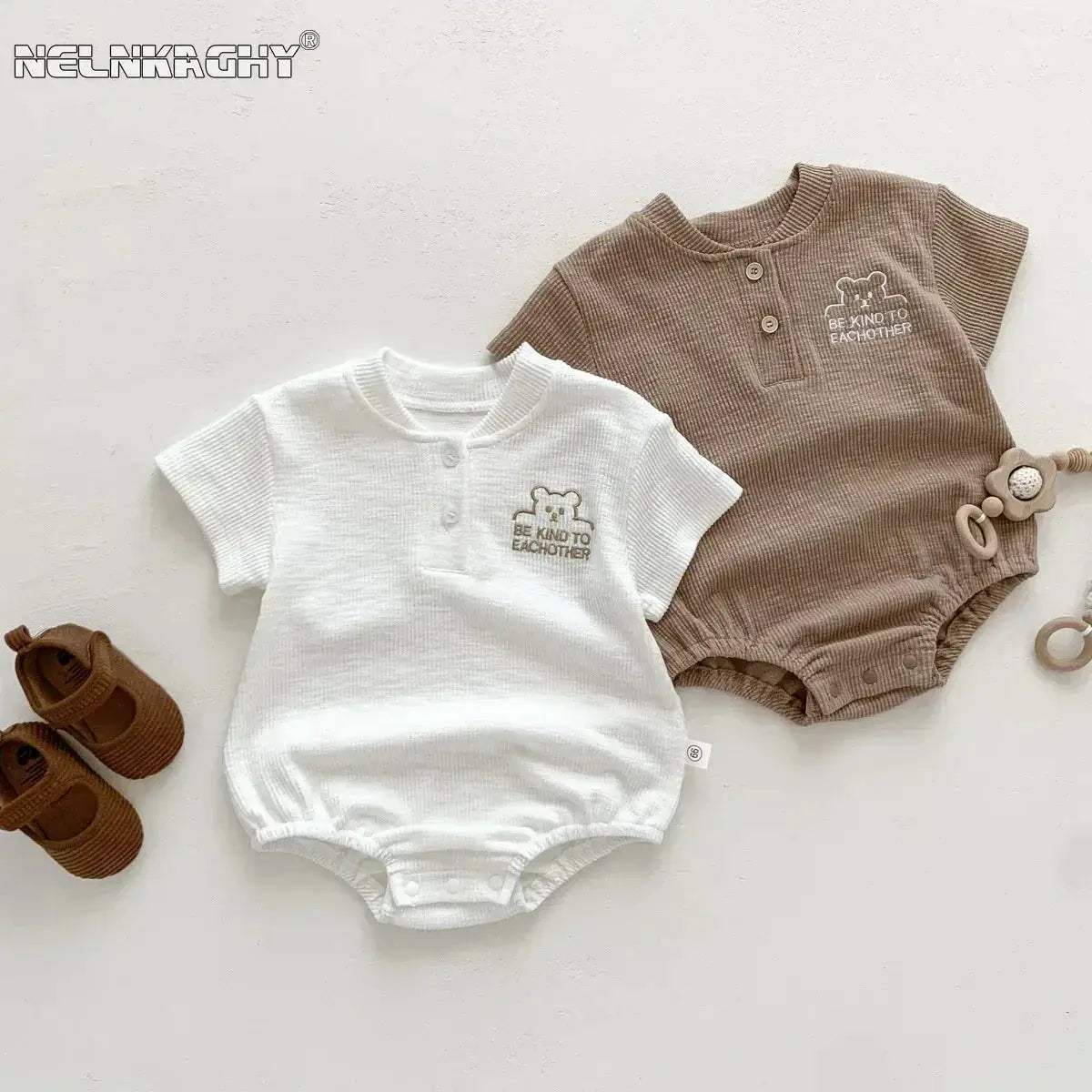  Adorable Soft Baby Bodysuits Bodysuit 0to12M Toyland EU -  ToylandEU™