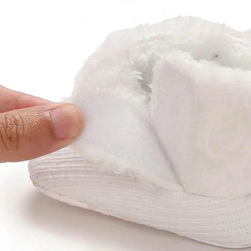  Adorable Soft and Cozy Baby Girl Winter Boots with Warm Wool Lining for Indoor Walking -  ToylandEU™