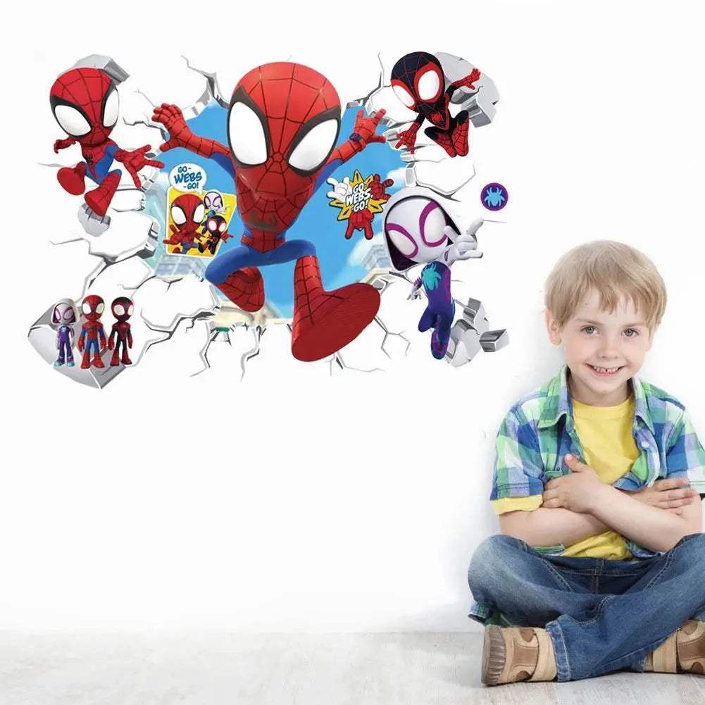  Adorable Spiderman Wall Stickers 40x60cm Toyland EU -  ToylandEU™