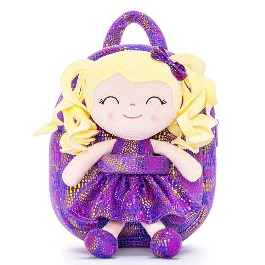 Adorable Starry Sky Plush Backpack for Toddlers - Gloveleya Doll Bag - ToylandEU