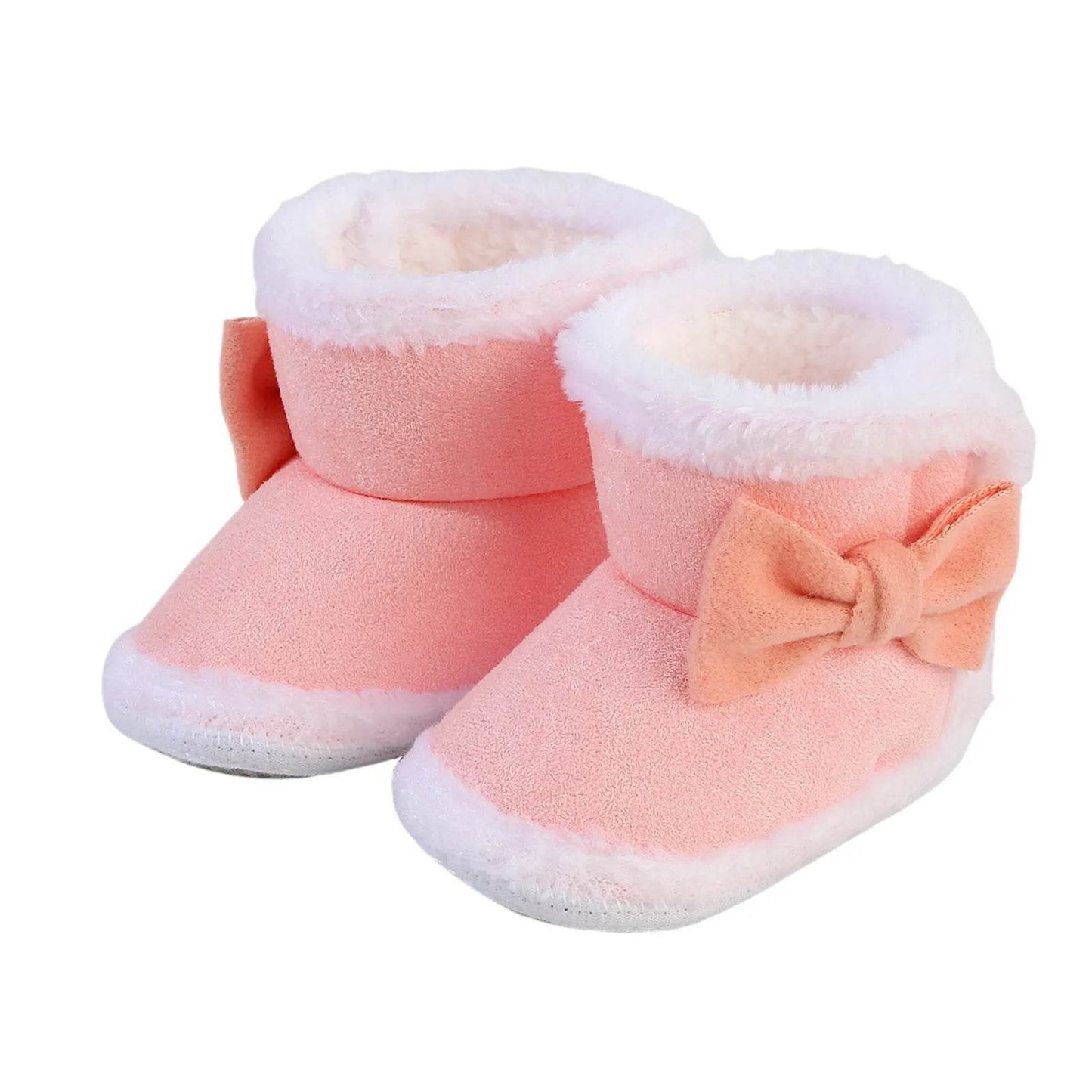 Adorable Winter Plush Snow Booties for Newborns - Cute Cartoon Toddler Warm Shoes for First Walkers - ToylandEU