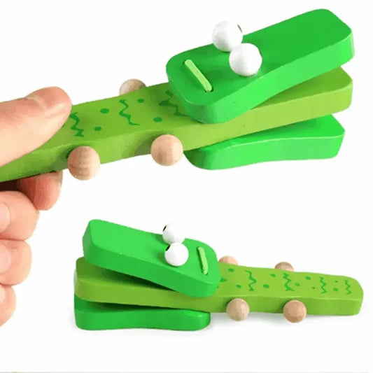 Adorable Wooden Castanets for Kids - Fun Musical Clappers! - ToylandEU