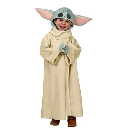 Adorable Yoda-Baby Kids Costume for Halloween & Festive Celebrations - ToylandEU