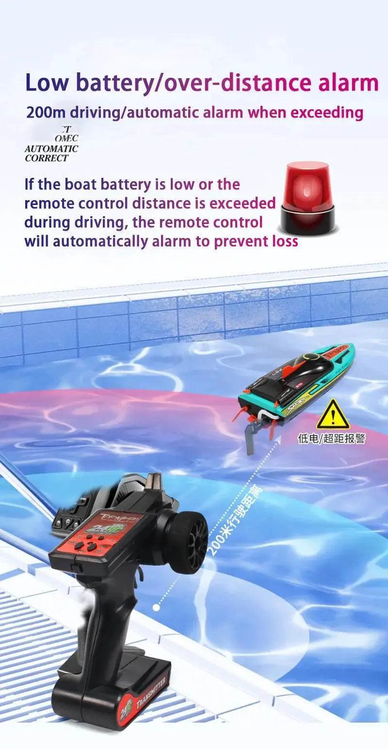  Adult And Child Enthusiasts Remote Control Boat - 70 km/h Race -  ToylandEU™