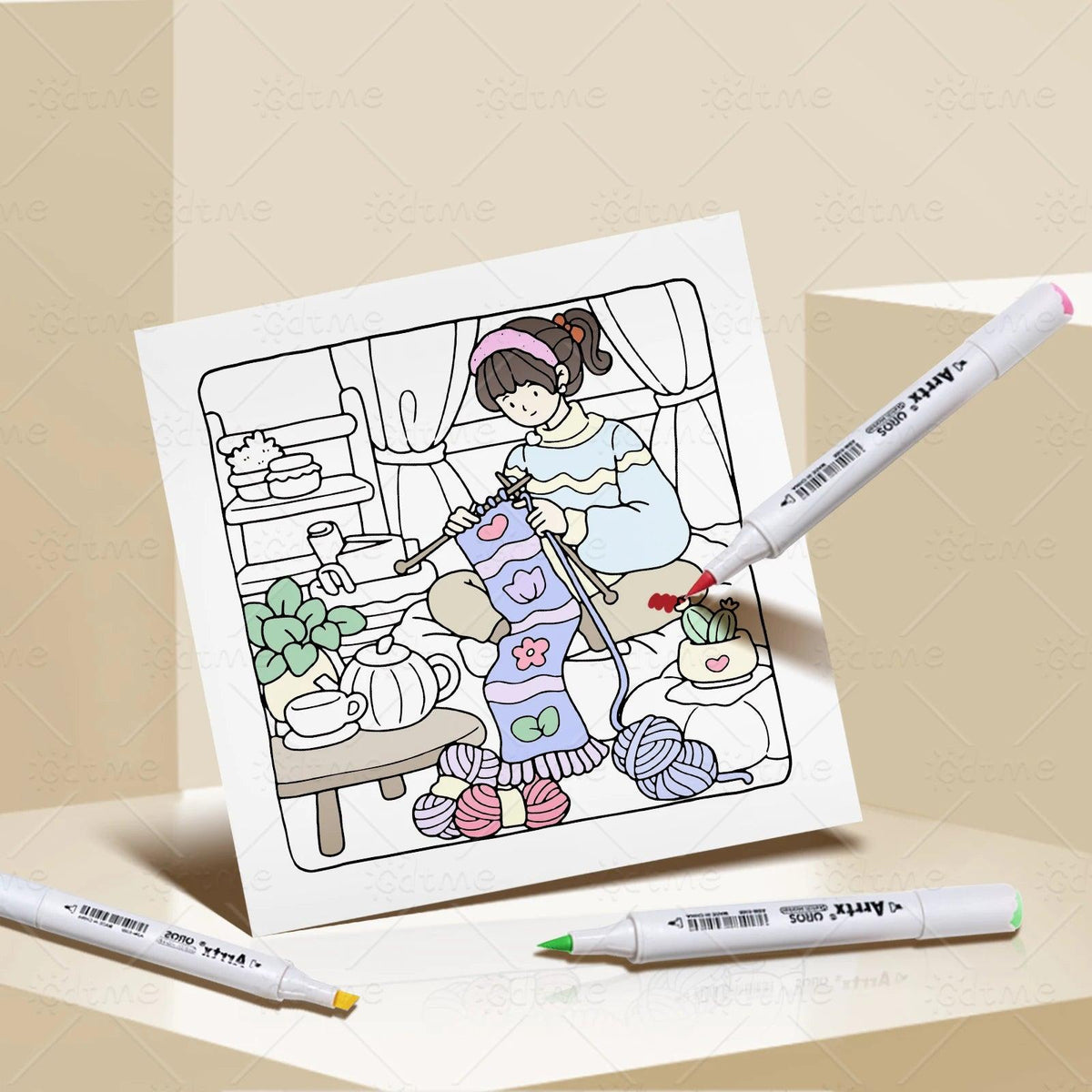 Adult Coloring Book | Bold Easy Patterns | Toylandeu™