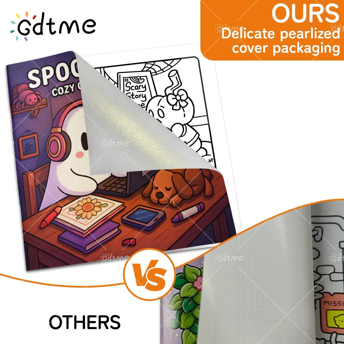 Adult Coloring Book | Halloween Spooky Themes | Toylandeu™