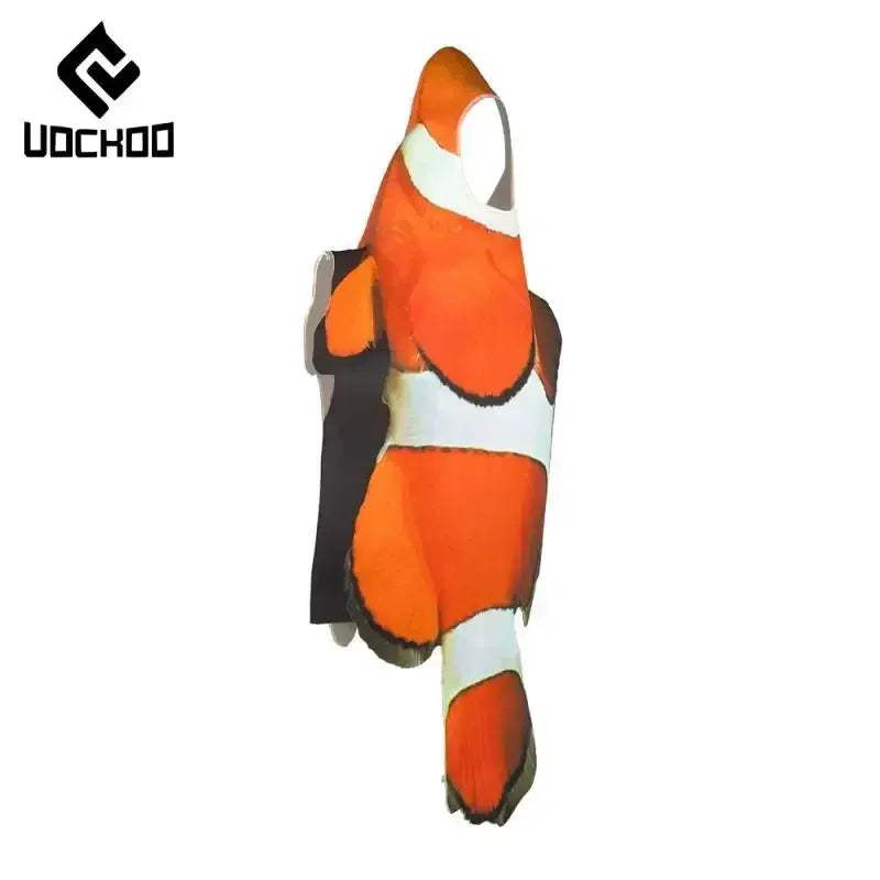 Adult Eye Catching Clownfish Costume Bodysuit For Stage Performances - ToylandEU