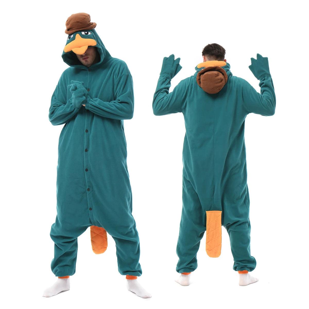 Adult Kigurumi Onesie | Green Duck | Toylandeu™
