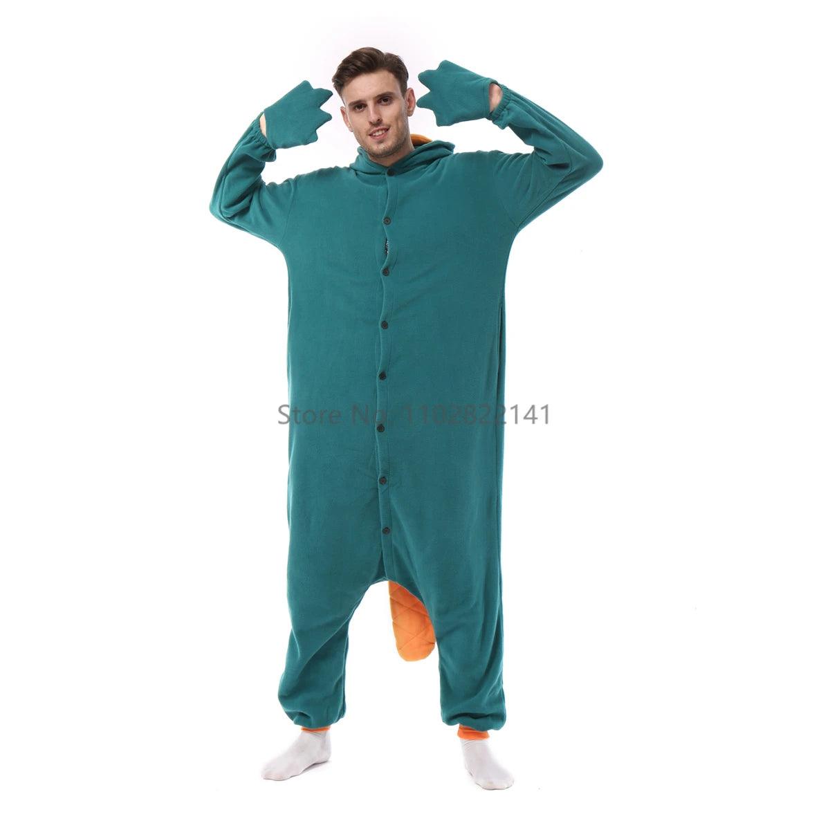 Adult Kigurumi Onesie | Green Duck | Toylandeu™