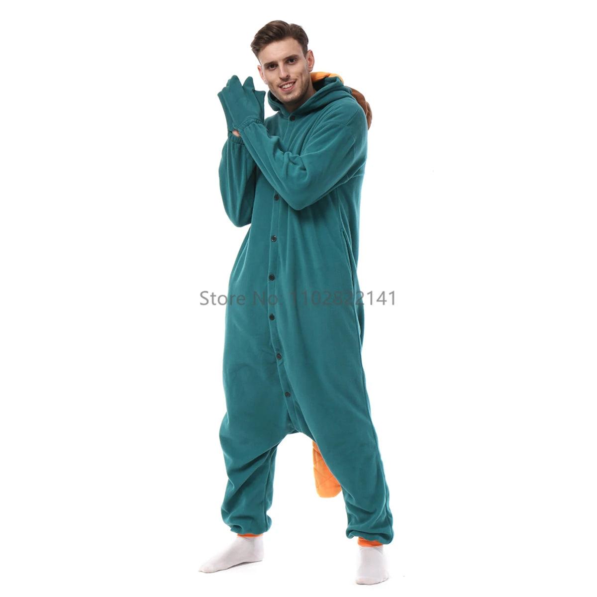 Adult Kigurumi Onesie | Green Duck | Toylandeu™