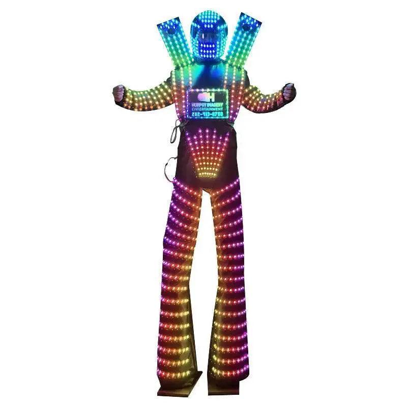  Adult LED Circus Show Luminous Stilt Walker Costume Outfit -  ToylandEU™