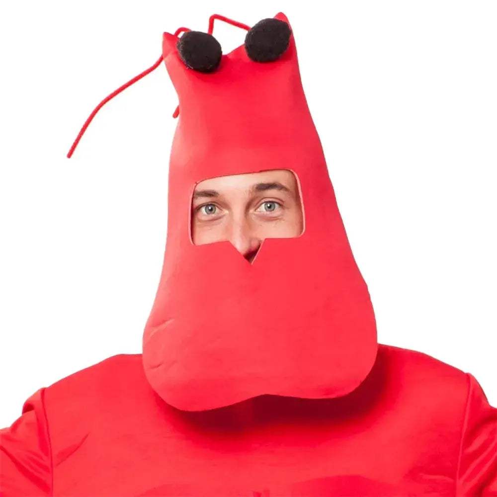 Adult Lobster Costume Cosplay Red Crayfish Outfit for Halloween - ToylandEU
